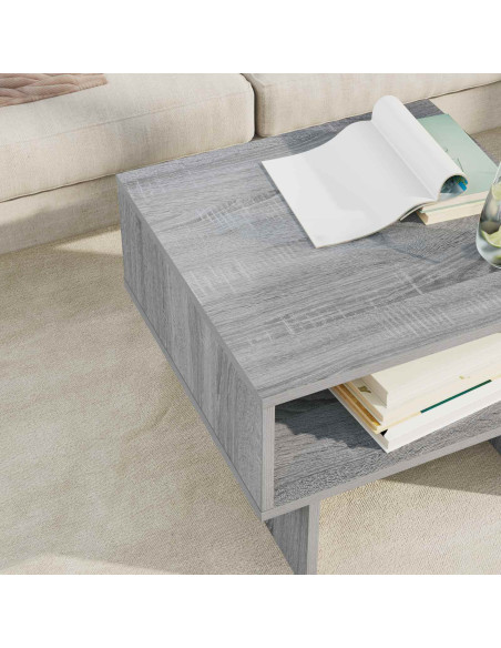 Tavolino da salotto Grigio Sonoma 48 x 46 x 35 cm