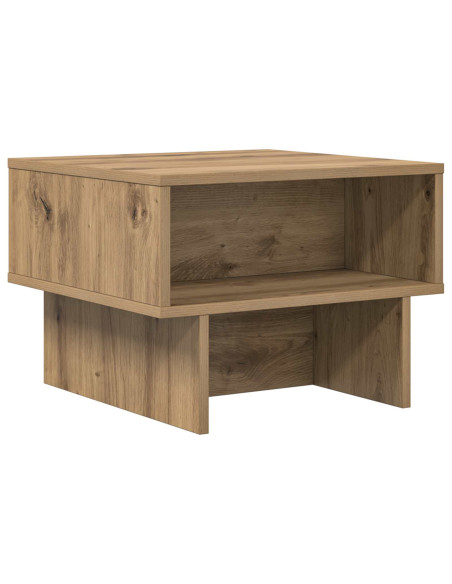 Tavolino da salotto Rovere artigianale 48 x 46 x 35 cm