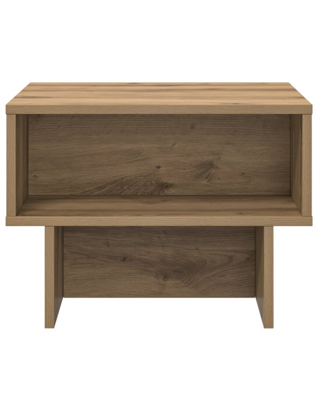 Tavolino da salotto Rovere artigianale 48 x 46 x 35 cm