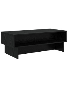 Tavolino da salotto Rovere Nero 100 x 46 x 35 cm 2