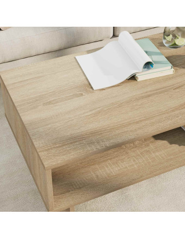 Tavolino da salotto Rovere Sonoma 100 x 46 x 35 cm
