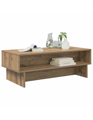 Tavolino da salotto Rovere artigianale 100 x 46 x 35 cm