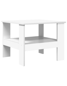 Tavolino da salotto Bianco 57 x 55 x 45 cm Legno multistrato 2