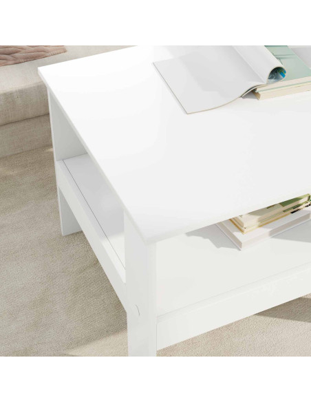 Tavolino da salotto Bianco 57 x 55 x 45 cm Legno multistrato