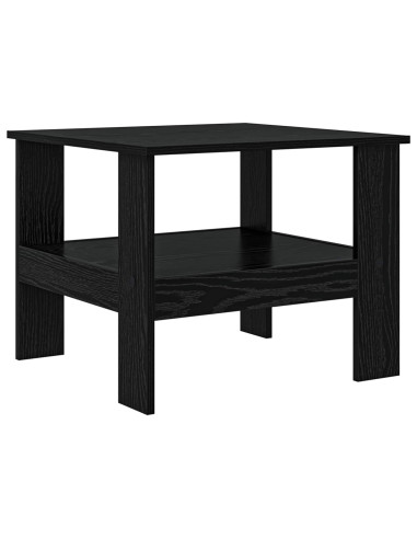 Tavolino da salotto Rovere Nero 57 x 55 x 45 cm