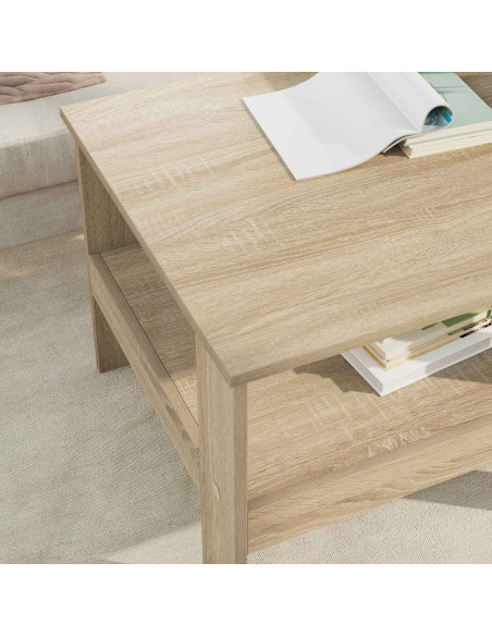 Tavolino da salotto Rovere Sonoma 57 x 55 x 45 cm