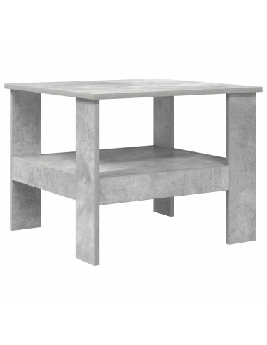 Tavolino da salotto Grigio cemento 57 x 55 x 45 cm