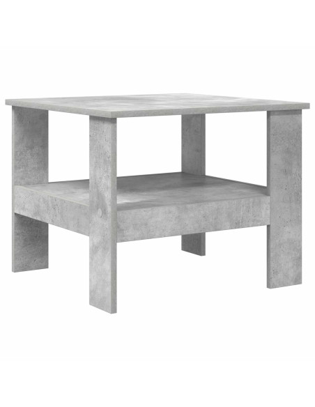 Tavolino da salotto Grigio cemento 57 x 55 x 45 cm