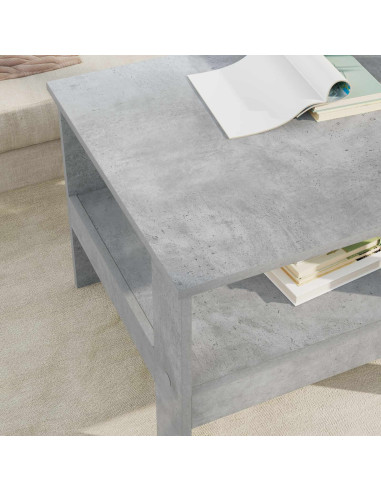 Tavolino da salotto Grigio cemento 57 x 55 x 45 cm