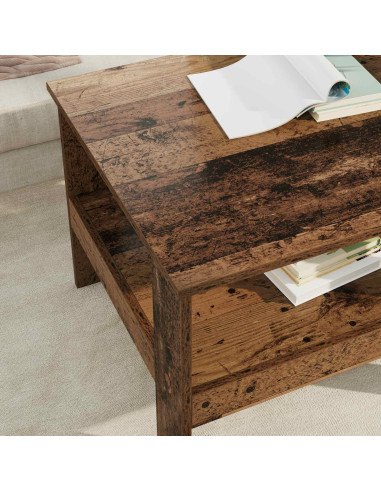 Tavolino da salotto Legno vecchio 57 x 55 x 45 cm