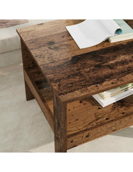 Tavolino da salotto Legno vecchio 57 x 55 x 45 cm