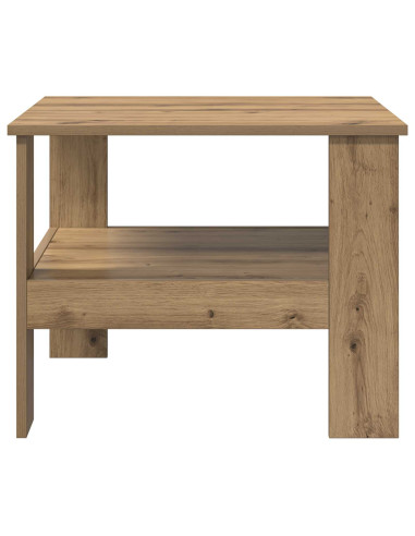 Tavolino da salotto Rovere artigianale 57 x 55 x 45 cm
