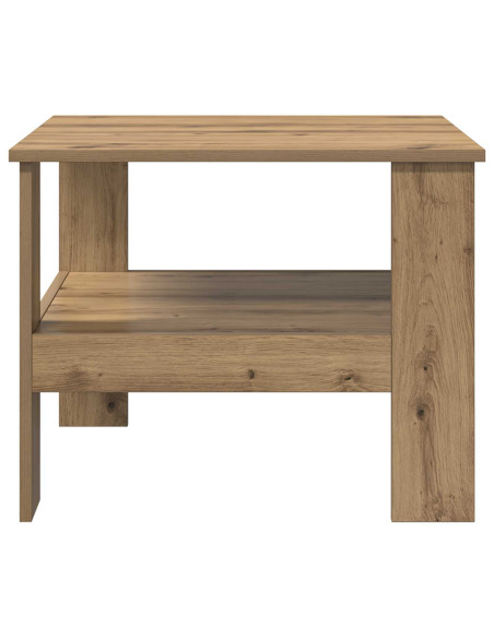 Tavolino da salotto Rovere artigianale 57 x 55 x 45 cm