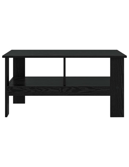 Tavolino da salotto Rovere Nero 90 x 50 x 45 cm