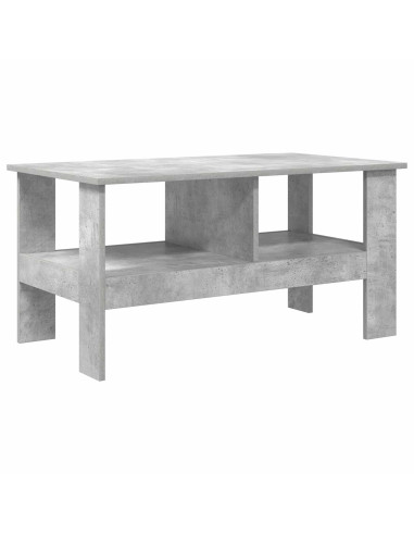Tavolino da salotto Grigio cemento 90 x 50 x 45 cm