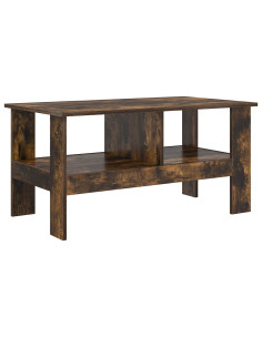 Tavolino da salotto Rovere fumé 90 x 50 x 45 cm 2