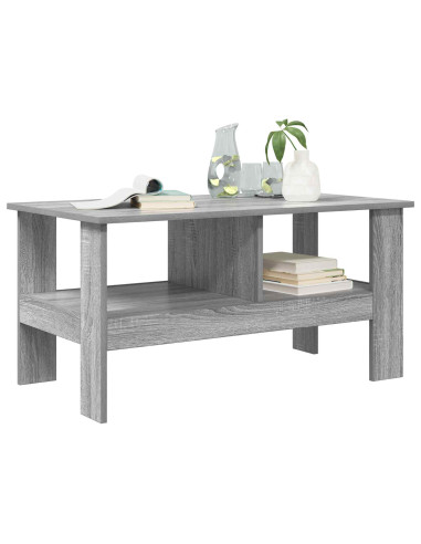 Tavolino da salotto Grigio Sonoma 90 x 50 x 45 cm