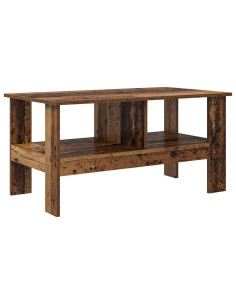 Tavolino da salotto Legno vecchio 90 x 50 x 45 cm 2