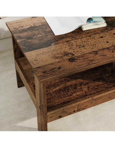 Tavolino da salotto Legno vecchio 90 x 50 x 45 cm
