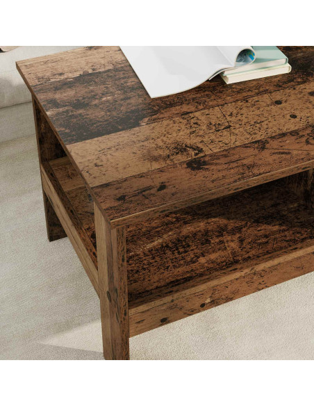 Tavolino da salotto Legno vecchio 90 x 50 x 45 cm