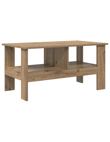 Tavolino da salotto Rovere artigianale 90 x 50 x 45 cm