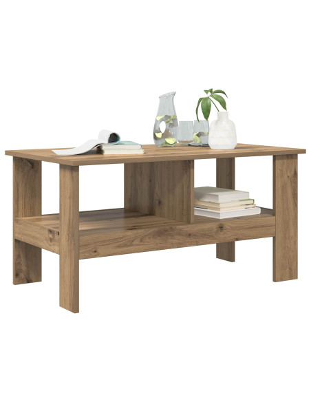 Tavolino da salotto Rovere artigianale 90 x 50 x 45 cm