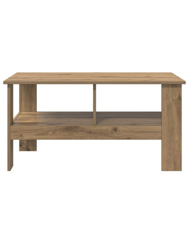 Tavolino da salotto Rovere artigianale 90 x 50 x 45 cm