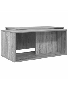 Set di Tavolini da Caffè 2 pcs Grigio Sonoma Legno multistrato 2