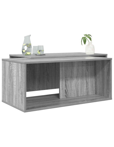 Set di Tavolini da Caffè 2 pcs Grigio Sonoma Legno multistrato