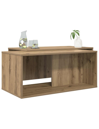 Set di Tavolini da Caffè 2 pcs Rovere artigianale