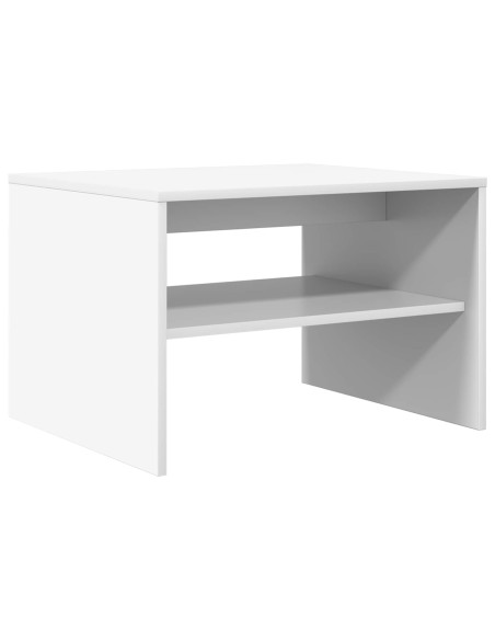 Tavolino da salotto Bianco 60 x 50 x 40 cm Legno multistrato