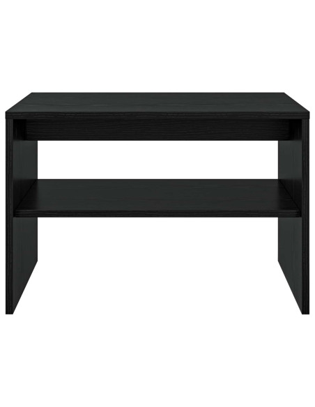 Tavolino da salotto Rovere Nero 60 x 50 x 40 cm