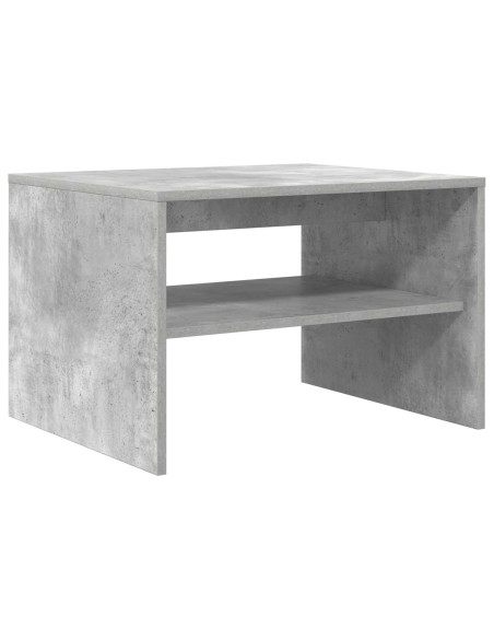 Tavolino da salotto Grigio cemento 60 x 50 x 40 cm
