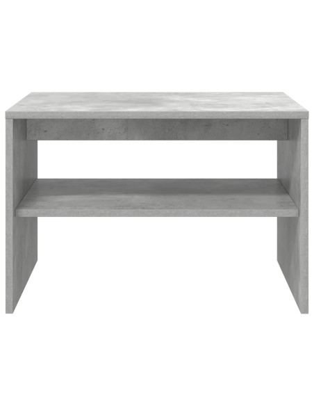 Tavolino da salotto Grigio cemento 60 x 50 x 40 cm