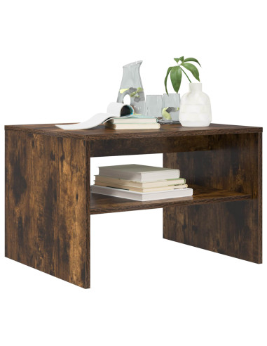 Tavolino da salotto Rovere fumé 60 x 50 x 40 cm