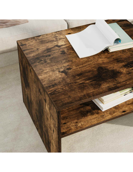 Tavolino da salotto Rovere fumé 60 x 50 x 40 cm