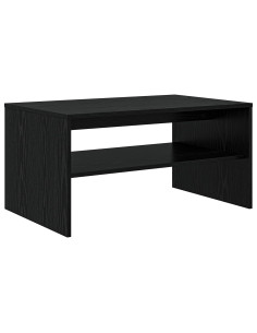 Tavolino da salotto Rovere Nero 80 x 50 x 40 cm 2