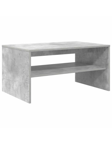 Tavolino da salotto Grigio cemento 80 x 50 x 40 cm