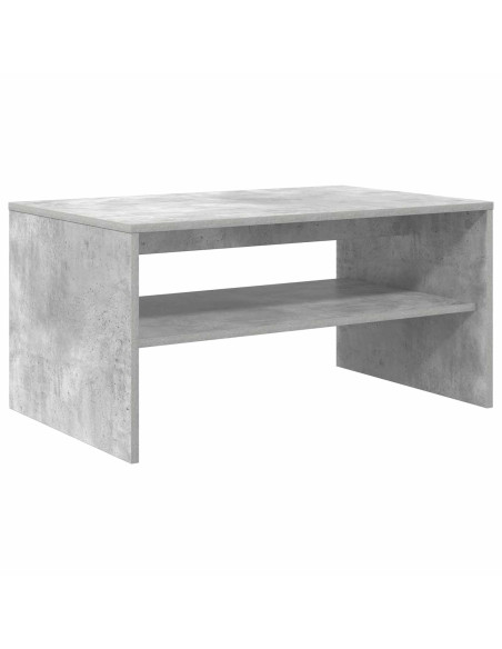 Tavolino da salotto Grigio cemento 80 x 50 x 40 cm