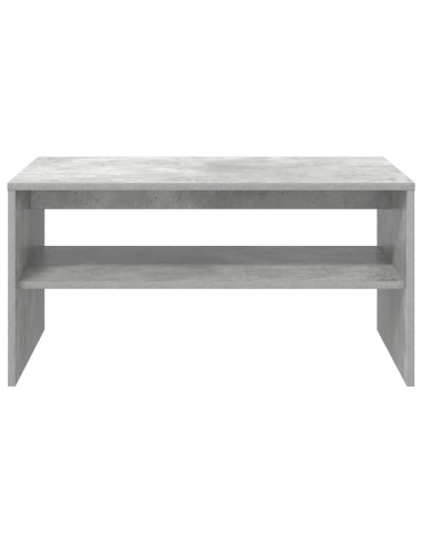 Tavolino da salotto Grigio cemento 80 x 50 x 40 cm