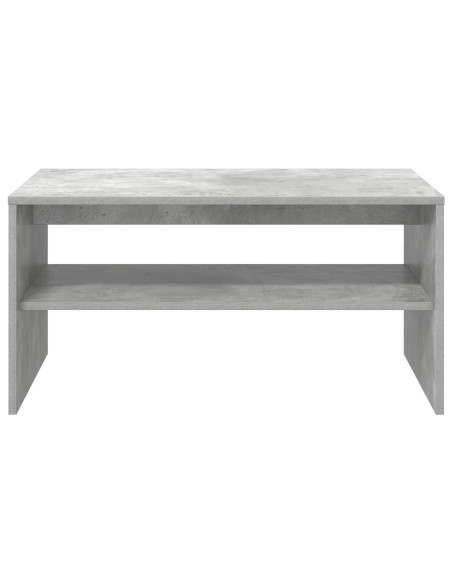 Tavolino da salotto Grigio cemento 80 x 50 x 40 cm
