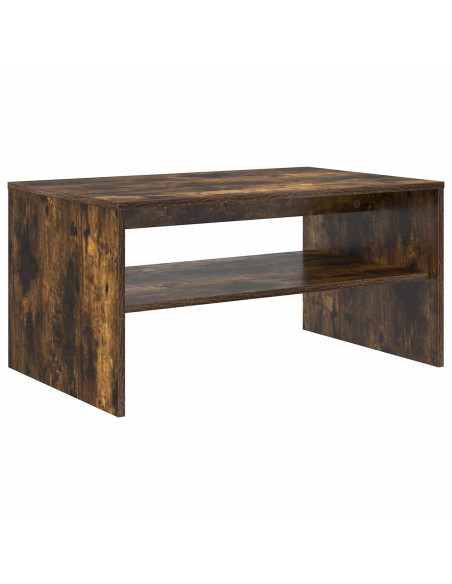 Tavolino da salotto Rovere fumé 80 x 50 x 40 cm