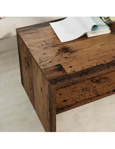 Tavolino da salotto Legno vecchio 80 x 50 x 40 cm