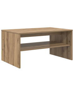 Tavolino da salotto Rovere artigianale 80 x 50 x 40 cm 2