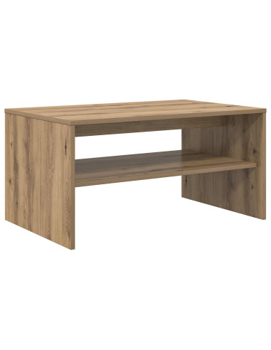 Tavolino da salotto Rovere artigianale 80 x 50 x 40 cm