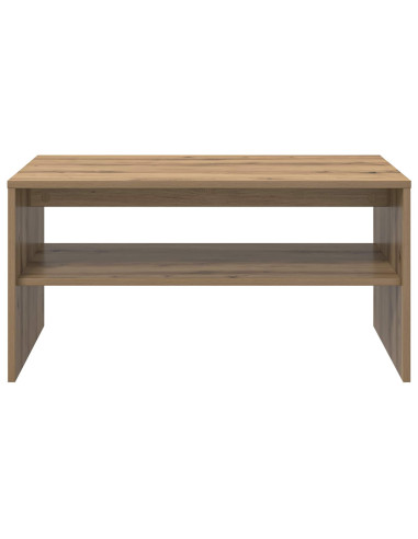 Tavolino da salotto Rovere artigianale 80 x 50 x 40 cm