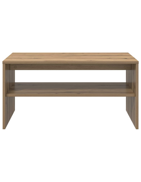 Tavolino da salotto Rovere artigianale 80 x 50 x 40 cm