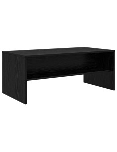 Tavolino da salotto Rovere Nero 100 x 50 x 40 cm 2