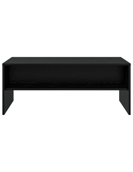 Tavolino da salotto Rovere Nero 100 x 50 x 40 cm