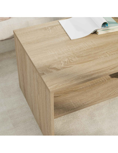 Tavolino da salotto Rovere Sonoma 100 x 50 x 40 cm